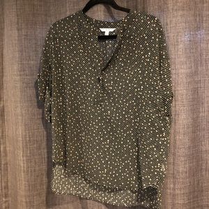 CAbi Swiss Dot Blouse